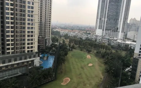 Apartemen The Mansion 2BR Fully Furnished View Golf, Pademan