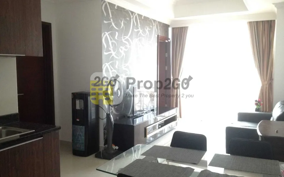 JUAL  Apartemen Kuningan City , Uk 59m2 Fully Furnished