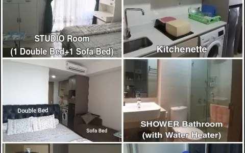 Apartemen Gold Coast, Tower Bahama (Studio Full Furnished)