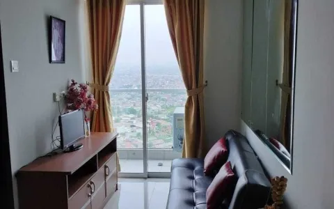 Apartemen Puri Mansion 1BR Furnished Cantik View City