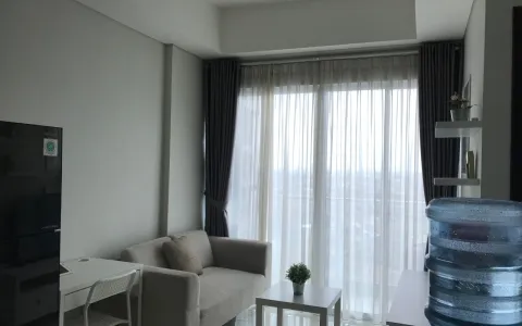 Apartemen Puri Mansion 2BR Furnished Middle Floor View City, Kembangan