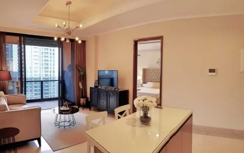 Apartemen District 8 Type 2BR  Furnished Tower Infinity