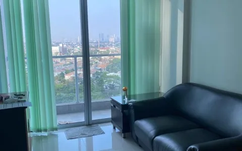 Apartemen Puri Mansion 2BR Furnished View Kolam, Kembangan