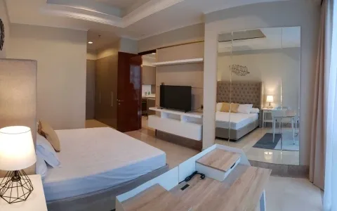 Apartemen District 8 Type 2BR  Furnished Tower Infinity