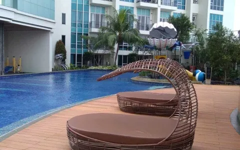 Apartemen Ancol Mansion 2BR Plus 1 Semi Furnish View Sea , Jakarta Utara