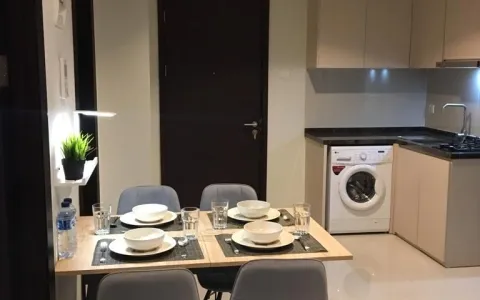 Apartemen Puri Mansion Lock off 2 1 BR Full Furnished High Floor