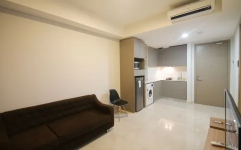 Penthouse 2BR Full Furnished APT. Gold Coast, PIK, Jakarta Utara.