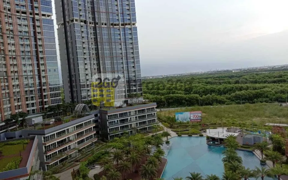 Sea View, Apartemen Gold Coast Tower Atlantic 3 1 BR, PIK, Jakut.