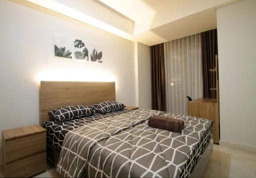 Penthouse 2BR Full Furnished APT. Gold Coast, PIK, Jakarta Utara.