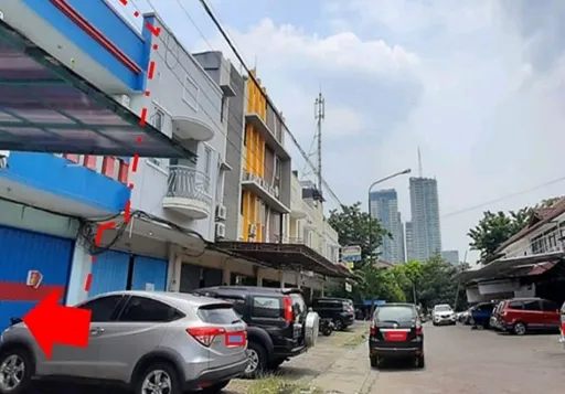 Lelang Ruko 2Lt,Komplek Ruko Taman Meruya Plaza,JakBar