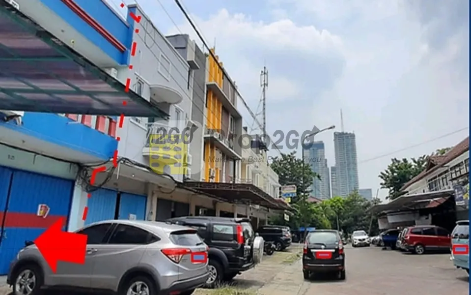 Lelang Ruko 2Lt,Komplek Ruko Taman Meruya Plaza,JakBar