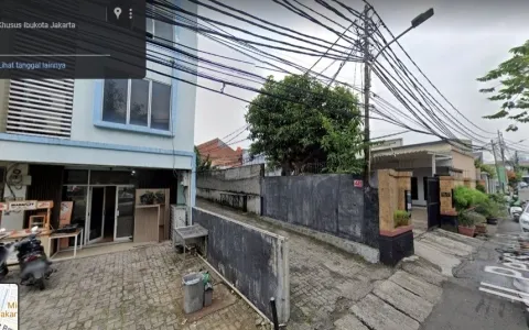 Lelang Ruko Komplek Perkantoran Supomo, Tebet Jakarta Selatan