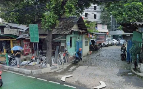 Lelang Ruko 3 lantai di Tebet, Jakarta Selatan