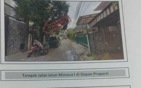 Lelang Rumah di Jl. Mimosa Sunter, Jakarta Utara