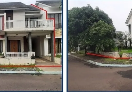 Lelang Rumah 2 Lantai di Pakujaya, Tangerang Selatan