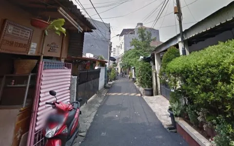 Lelang Rumah Satu Lantai di Kebon Kacang, Jakarta Pusat