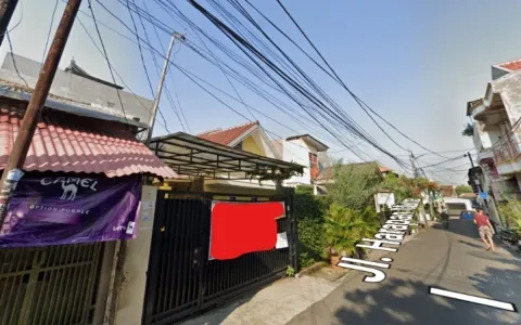 Lelang Rumah 2 Lantai di Harapan Mulia, Jakarta Pusat