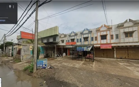 Lelang Ruko 2 Lantai di Kosambi, Tangerang