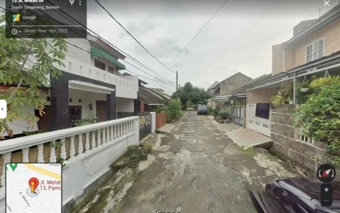 Lelang Rumah 2 lantai di Pamulang Tangsel