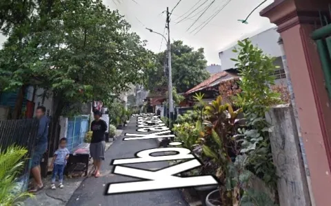 Lelang Rumah Satu Lantai di Kebon Kacang, Jakarta Pusat