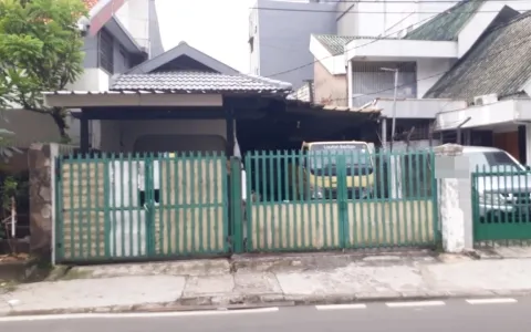 Lelang Rumah 2 Lantai Cocok Untuk Usaha di Cideng, Jakarta Pusat