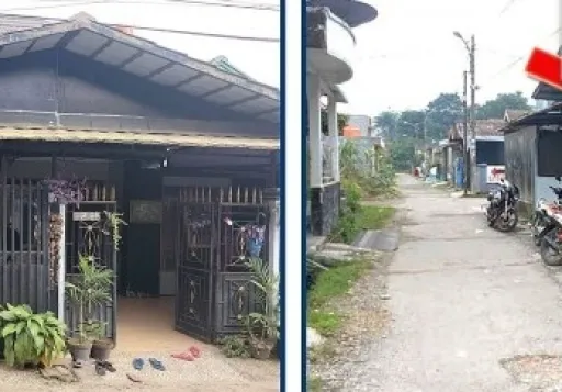 Lelang Rumah Satu Lantai di Cikupa, Tangerang