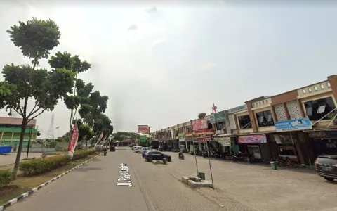 Dilelang Ruko 2 Lanta Lokasi Strategis di Pasar Kemis, Tangerang