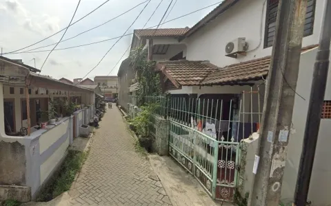 Rumah Lelang di Perumahan Nasional, Kelapa Dua,Tangerang