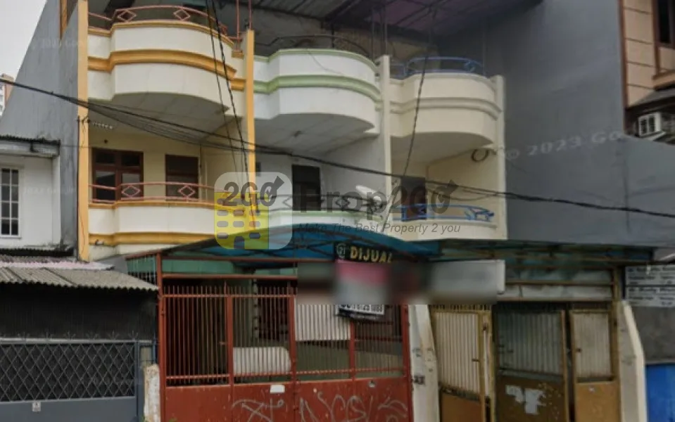 Dilelang Rumah 3 Lantai di Pademangan, Jakarta Utara