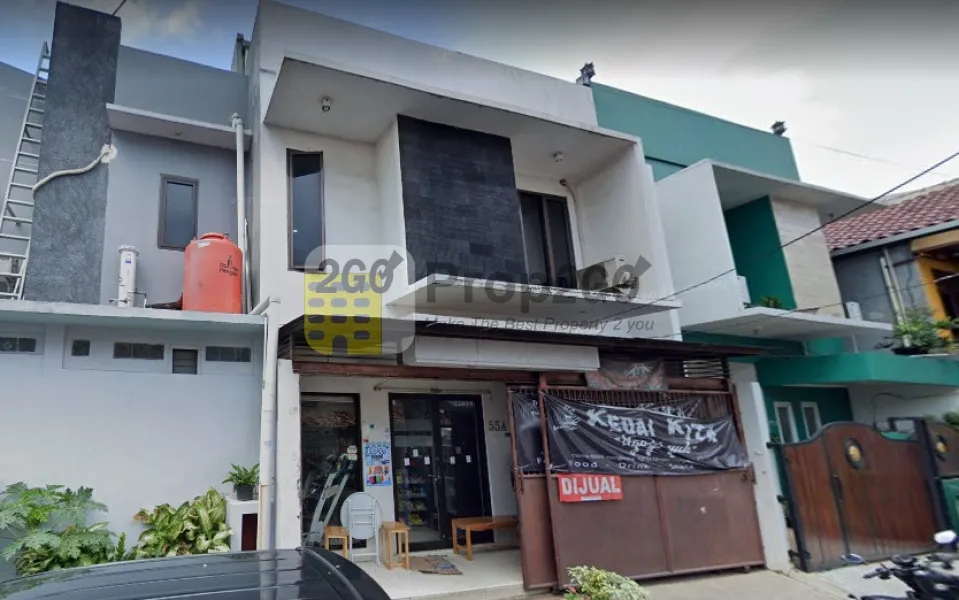 Dilelang Rumah 2 Lantai di Cempaka Putih, Jakarta Pusat