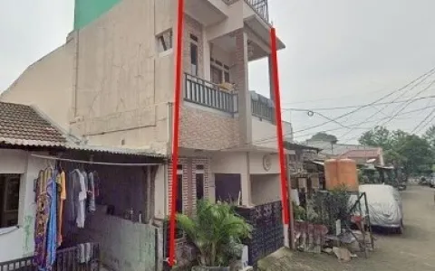 Dilelang Rumah 2 Lantai di Setu, Tangerang Selatan