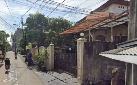 Dilelang Rumah Lokasi Strategis di Pasar Minggu, Jakarta Selatan