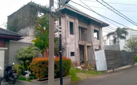 Dilelang Tanah dan Bangunan di Kemang, Jakarta Selatan