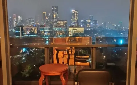 Disewakan Apartemen District 8 SCBD 1BR Full Furnished, Jakarta Selatan