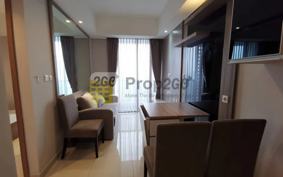 Apartemen Taman Anggrek Tower Calipso 2 Bedroom Fully Furnished, Grogol Petamburan, Jakarta Barat