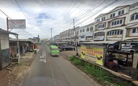 Dilelang Ruko 3 Lantai di Tanah Baru, Bogor Utara, Bogor