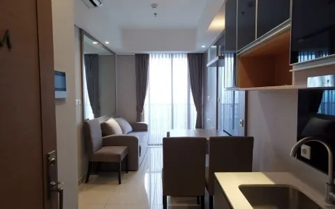 Apartemen Taman Anggrek Tower Calipso 2 Bedroom Fully Furnished, Grogol Petamburan, Jakarta Barat