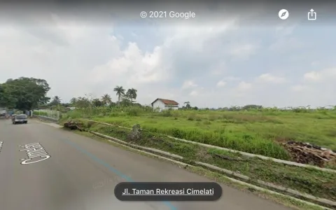 Dijual Tanah 9800 m2 di Cicurug, Sukabumi, Jawa Barat.