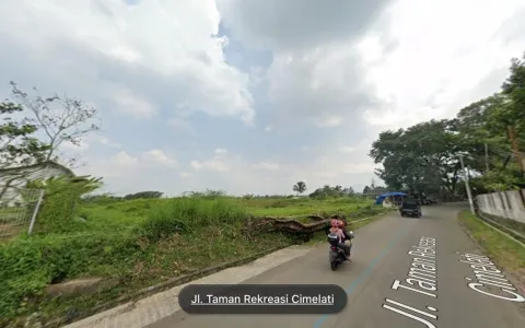 Dijual Tanah 9800 m2 di Cicurug, Sukabumi, Jawa Barat.