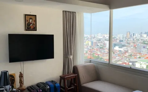 Dijual Apartemen Taman Anggrek Type 2 Bedroom  Semi Furnished View Monas