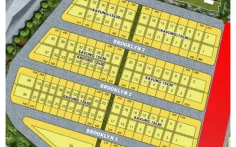 Dijual  Cepat Tanah Kavling Brooklyn PIK 2, 420 Meter