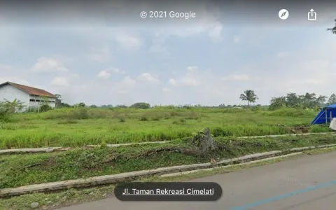 Dijual Tanah 9800 m2 di Cicurug, Sukabumi, Jawa Barat.