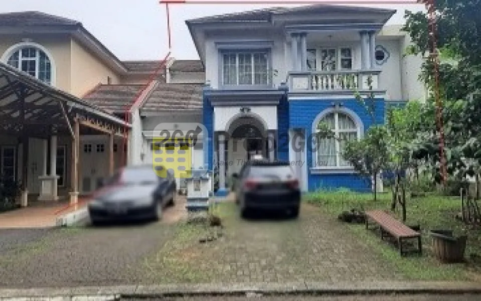 Lelang Rumah 2 Lantai di Perumahan Kota Wisata, Bogor