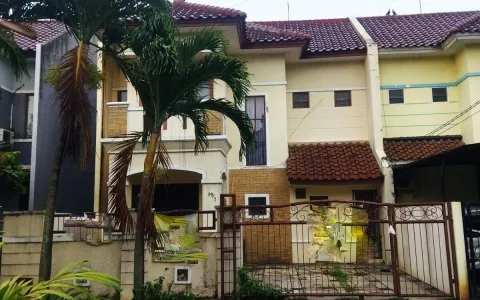 Dilelang Rumah 2 Lantai Perum Villa Melati, Serpong Utara, Serpong