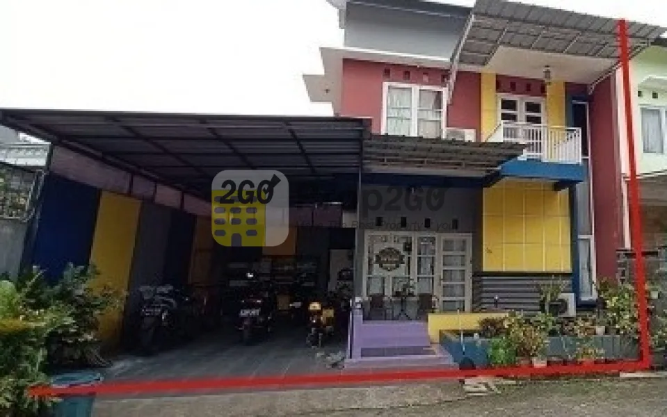 Dilelang Rumah 2 Lantai dalam Perum di Ciputat, Tangerang Selatan