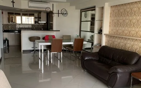 Dijual Apartemen Taman Anggrek Type 2 Bedroom  Semi Furnished View Monas