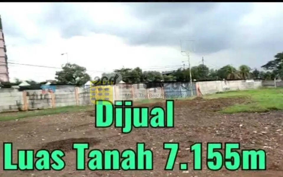 Di jual Tanah Kavling  Ukuran 100 x 71,55 m , Pasar kemis, Kota Bumi, Tangerang