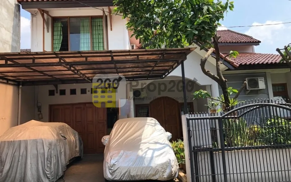 Rumah Nyaman dan Asri 2 Lantai Furnished di Rempoa, Ciputat, Tangsel.