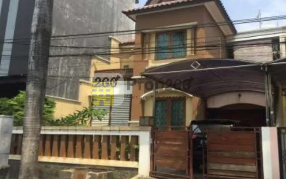 Dilelang Rumah 2 Lantai di Cempaka Putih Barat, Jakarta Pusat