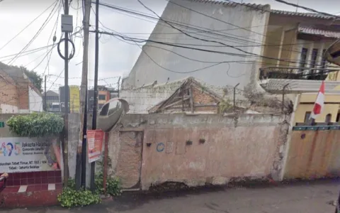 Dilelang Rumah 2 Lantai di Tebet, Jakarta Selatan